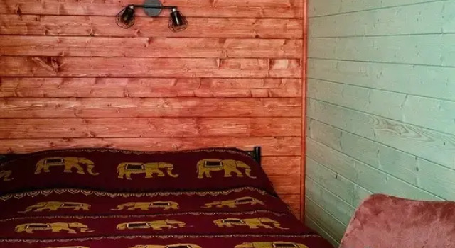 Семейный коттедж с красивым видом из окна Глэмпинг Лисички-Сестрички