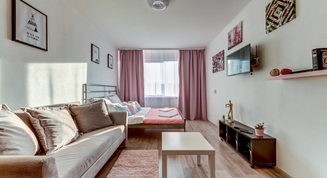 Двухместные апартаменты с видом на город Апартаменты Rauktis Apartments