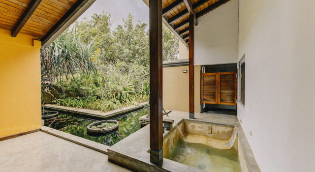 Люкс Shanti с красивым видом из окна Aditya Resort, Hikkudawa