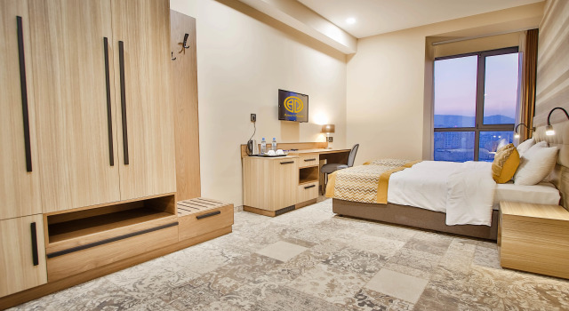 Habitación doble Estándar con balcón Ameri Plaza Tbilisi