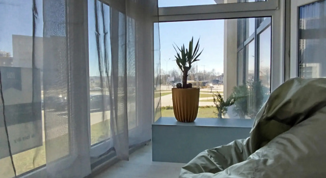 Двухместные апартаменты Comfort с балконом Апартаменты 2комн. Miami Minsk Mir