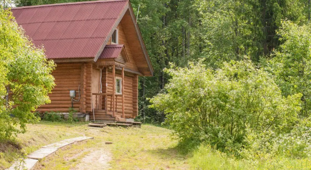 Коттедж с красивым видом из окна Гостевой дом Золотая горка
