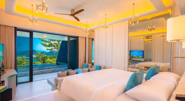 Двухместный люкс с бассейном YAYA с видом на океан Sri Panwa Phuket Luxury Pool Villa Hotel