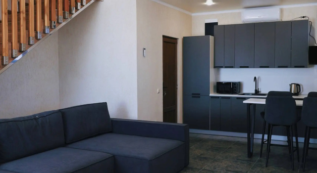 Cottage con balcone e con vista mare Skurcha Recreation Сamp