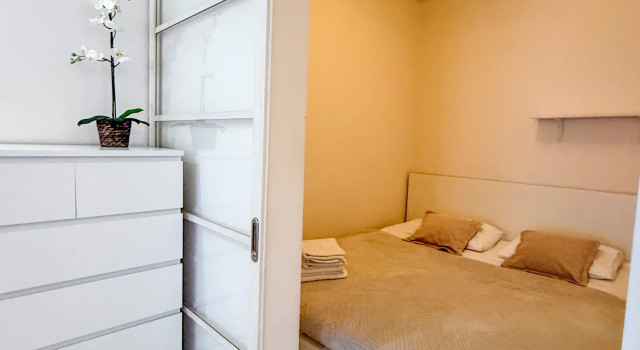 Prostornaya kvartira Novomaryinskaya Apartments, Book Lejlighed Lejligheder i Moskva, Lejlighed