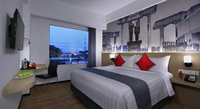 Superior Dvoulůžkový s manželskou postelí pokoj Neo+ Waru Sidoarjo Hotel