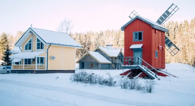 Vremena Goda Guest House, Rezervovat Penzión Hotely v Pitkäranta District se snídaní, Snídaně