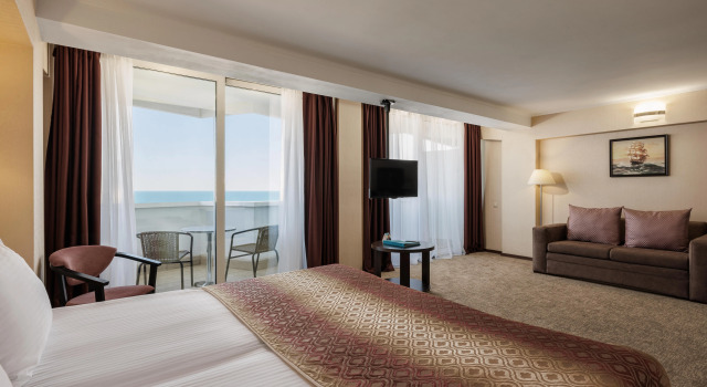 Двухместный полулюкс с балконом и с красивым видом из окна Sea Galaxy Hotel Congress & Spa