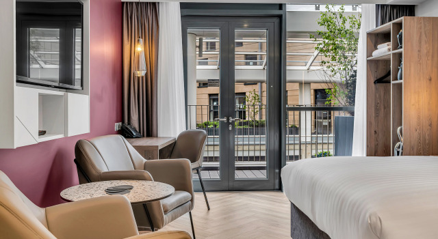 Двухместная студия Smart с видом на город Отель Roomzzz Edinburgh