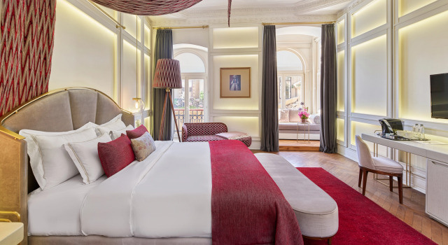Люкс с видом на Istiklal Avenue Отель Mr CAS Hotels