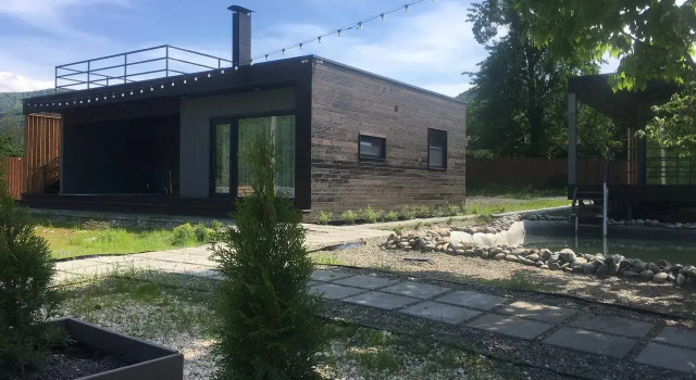 Вилла Eco Villa Адыгея, Забронировать Вилла Отели Майкопского района - Адыгея с парковкой, Парковка
