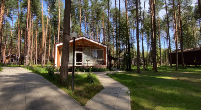 Коттедж с 2 комнатами с красивым видом из окна Отель Sherwood Park