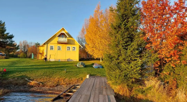 Kizhanin Guest House, Book Guesthouse Hotels in Karelia with a Pool, Swimming Pool
