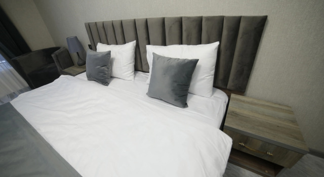 Двухместный номер Standard с балконом и с красивым видом из окна Отель Samarqand Darvoza Hotel