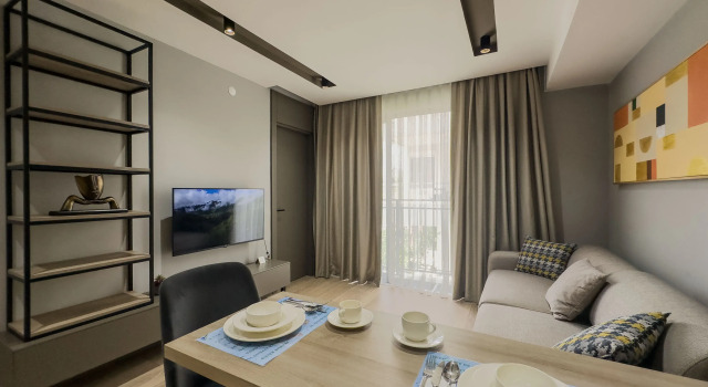 Люкс River с балконом и с красивым видом из окна Отель Leaf River Suites