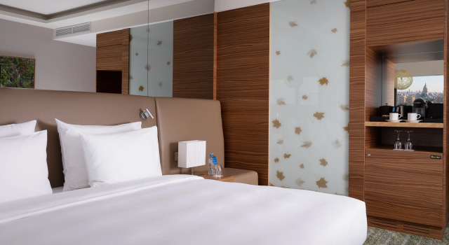 Двухместный номер Улучшенный с видом на город Гостиница Radisson Blu Олимпийский, Москва