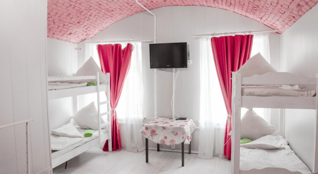 Семейный номер Standard c 1 комнатой с балконом и с красивым видом из окна Хостел Oh, my bed!