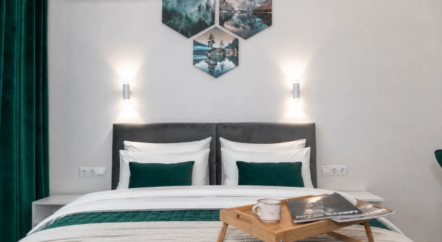 Apartamenty Vydoma V Kvartale Divnom U Ozera, Réserver Appartement Hôtels à Tyumen Region avec parking, Parking