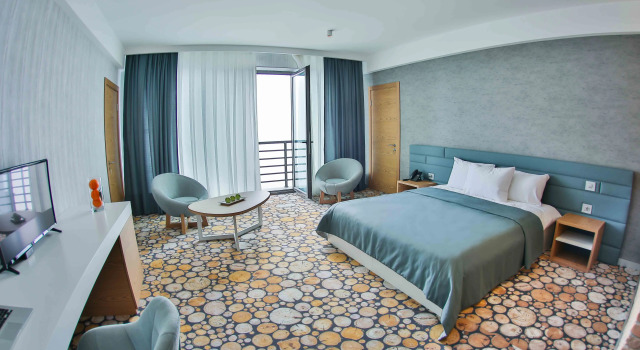Двухместный номер Standard с балконом и с видом на горы Yurd Hotel
