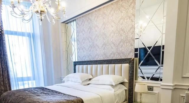 Двухместный номер Deluxe с красивым видом из окна Отель в Центре Гимнастики Ирины Винер-Усмановой Новогорск