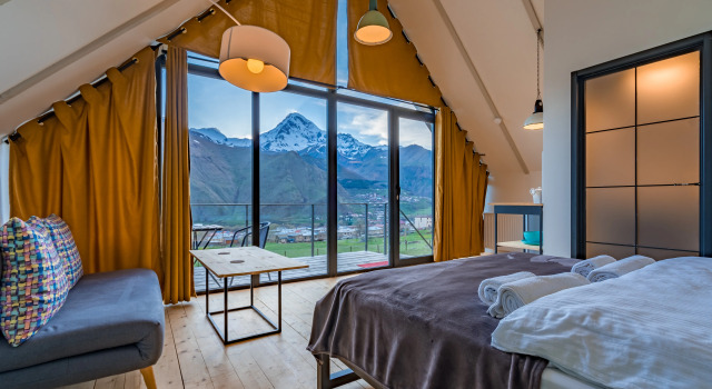 Двухместный номер Comfort Kazbegi View Cottages