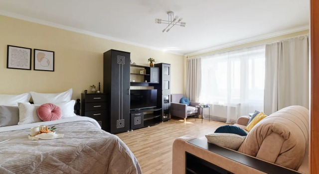 Апартаменты Life Apartments в центре города у Зеленоградского лесопарка