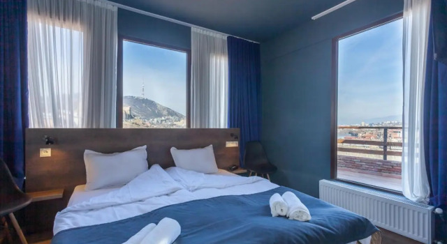 Двухместный номер Deluxe с красивым видом из окна Отель Old Tbilisi Terrace