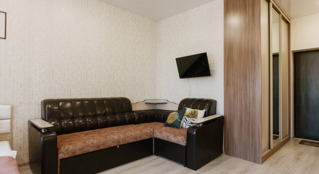 Studii Be Home na Mad'yar Flat, Boek Appartement Hotels in Irkoetsk met parkeren, Parkeren