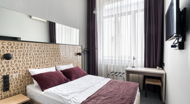 Small Double room Library Hotel