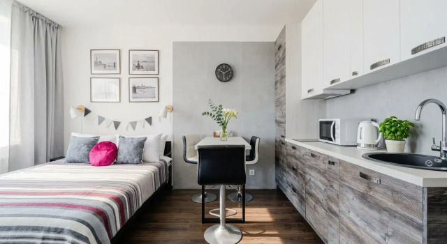 Prudius Skandi Loft U Plyazha V Kronshtadte Apartments, Rezervovat Apartmán Hotely v Petrohrad s parkováním, Parkování