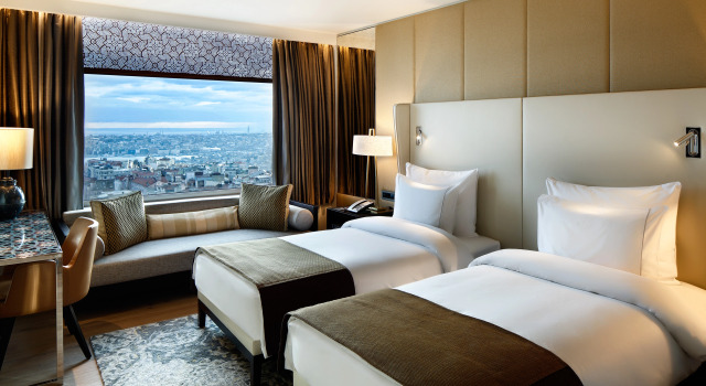 Двухместный номер Deluxe с видом на Босфор The Marmara Taksim