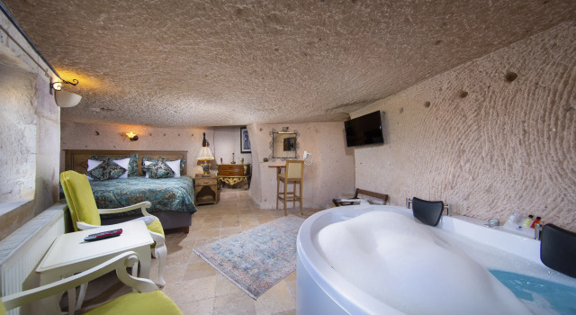 Люкс Imperial Cave Balloon View Cappadocia Fairy Chimneys Selfie Cave Hotel