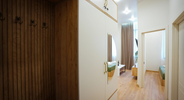 Апартаменты с 2 комнатами с красивым видом из окна Апарт-отель Parallel Apartments