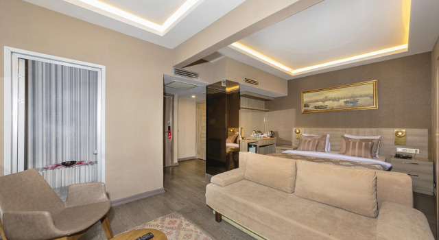 Двухместный номер с диваном с хамамом Superior с видом на улицу Ayramin Deluxe Hotel Taksim