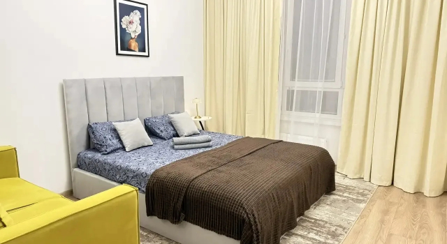 Uyutnaya v Bittse Flat, Buchen Sie Ferienwohnung Bitsa Leninsky District
