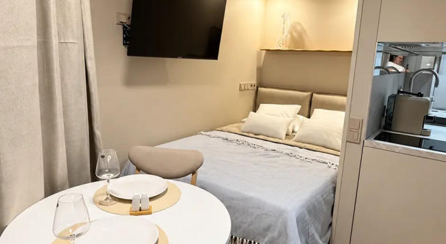Dizaynerskaya Studiya v Novom Dome Flat, Prenota Appartamento Sheregesh 