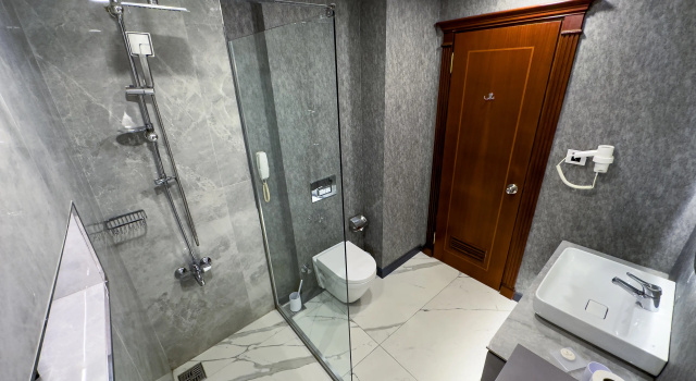 Номер Deluxe с красивым видом из окна Bilek Istanbul Hotel