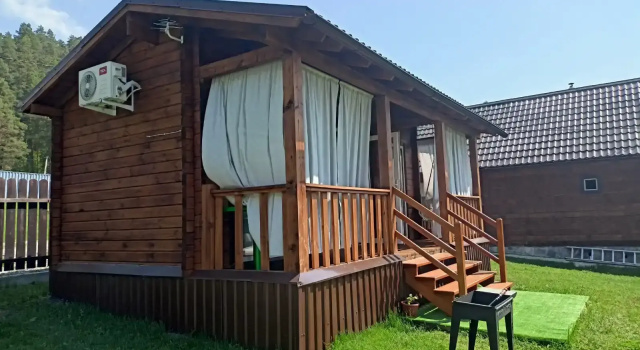 Номер Comfort с 2 комнатами с красивым видом из окна Гостевой дом Алтай Дача 22