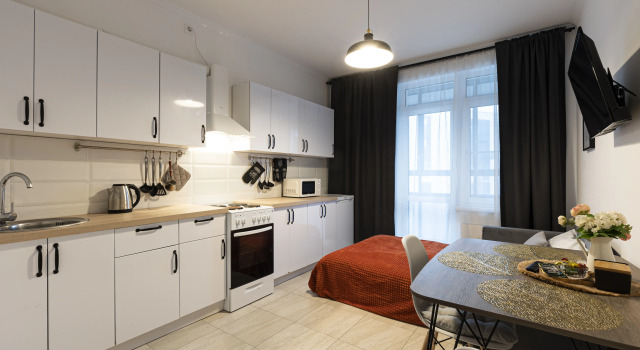 Двухместный номер Standard с балконом Мебелированные комнаты Family Rooms Solntsevo Vnukovo