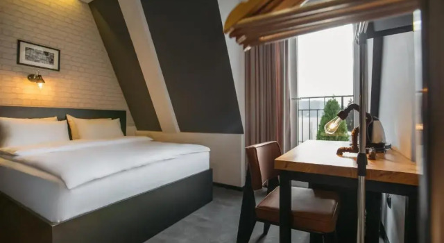 Двухместный номер Economy с балконом и с красивым видом из окна Timber Boutique Hotel