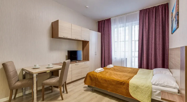 Studiya s balkonom 51151 Apartments, Rezervovat Apartmán Hotely v Petrohrad s parkováním, Parkování