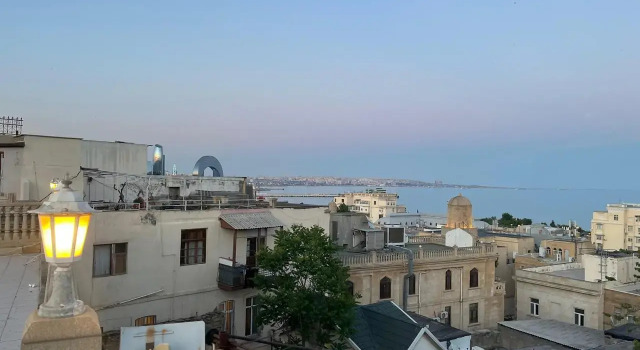 Lit en dortoir avec balcon et Vue mer Cafe Terrace Hostel