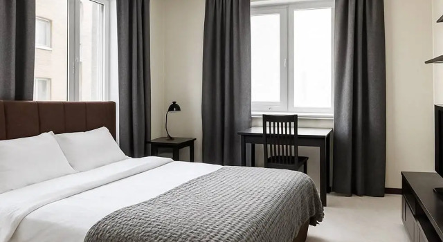 Studiya BelaTravel Yakuba Kolasa s balkonom Flat, Buchen Sie Ferienwohnung Partizansky Raion 
