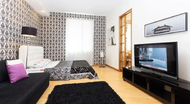 Апартаменты c 1 комнатой Апартаменты Studiominsk 7