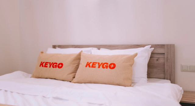Двухместные апартаменты с красивым видом из окна Апартаменты KeyGo #0040 рядом с церковью Святого Саркиса
