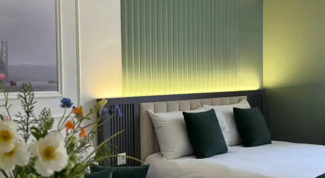 Двухместные апартаменты Апартаменты Stylish studio next to Malibu pk