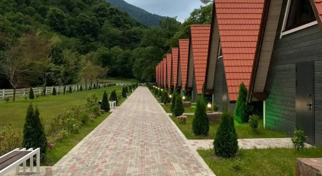 Chalet Bridge Eko Hotel, Prenota Chalet Hotel a Gagra District con colazione, Colazione