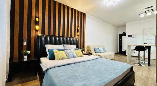 Stilnaya Studiya V Tsentre Goroda Flat, Rezerwuj Apartament Leninsky City District 