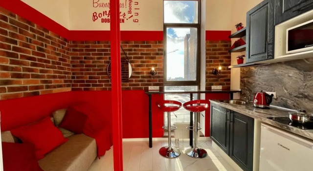 Stilnaya Dvukhurovnevaya Studiya V 7 Minutakh Ot Metro Seligerskaya Flat, Rezerwuj Apartament SAO Area Moskwa