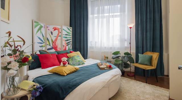 Квартира GM Apartments Стильная Трехкомнатная на Бульварном кольце, Забронировать Апартаменты/квартира Арбат Центральный административный округ